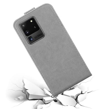 Samsung Galaxy S20 ULTRA Flipfodral Skal (Grå)