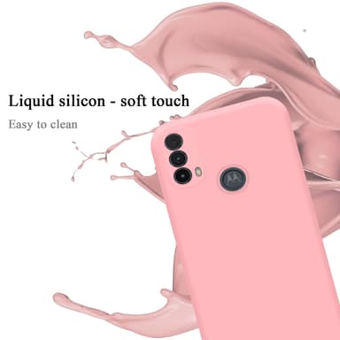 Motorola MOTO E20 / E30 / E40 Skal Fodral Case (Rosa)