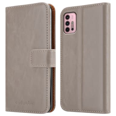 Motorola MOTO G10 / G30 Plånboksfodral Skal (Brun)