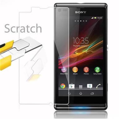 Sony Xperia L Skyddsglas Skyddsfilm Skärmskydd