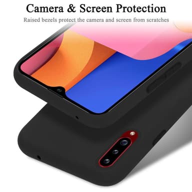 Samsung Galaxy A20s Skal Fodral Case (Svart)