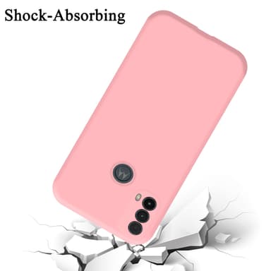 Motorola MOTO E20 / E30 / E40 Skal Fodral Case (Rosa)