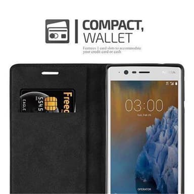 Nokia 3 2017 Skal Fodral Case (Svart)
