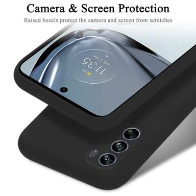 Motorola MOTO G62 5G Skal Fodral Case (Svart)