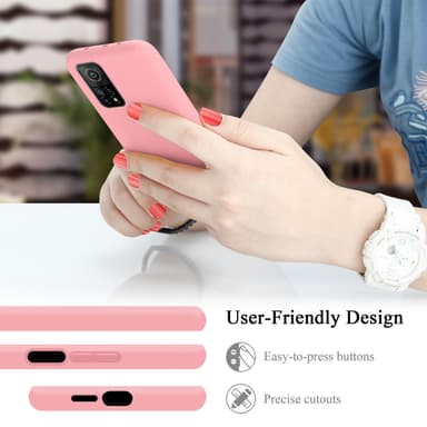 Xiaomi Mi 10T / Mi 10T PRO Skal Fodral Case (Rosa)