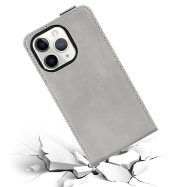 iPhone 13 PRO MAX Flipfodral Skal (Grå)