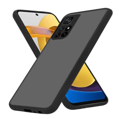 Xiaomi POCO M4 PRO 5G Skal Fodral Case (Svart)