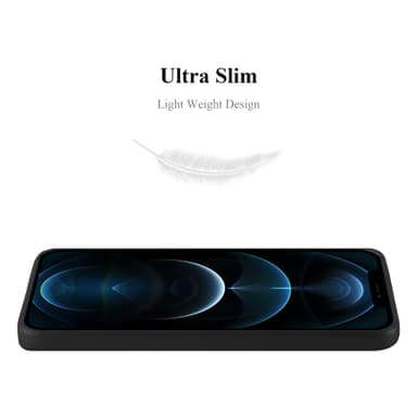 Skal iPhone 12 / 12 PRO Fodral Case (Svart)