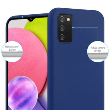 Skal Samsung Galaxy A03s Fodral Case (Blå)