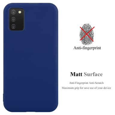 Skal Samsung Galaxy A03s Fodral Case (Blå)