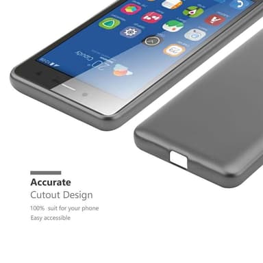 Skal ZTE Blade L7 Fodral Case (Grå)
