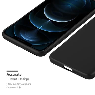Skal iPhone 12 / 12 PRO Fodral Case (Svart)