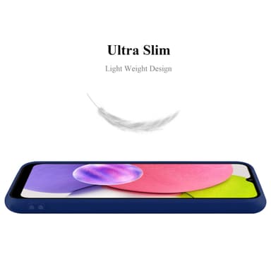 Skal Samsung Galaxy A03s Fodral Case (Blå)