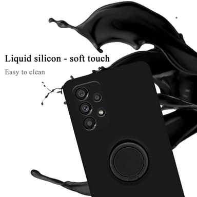 Skal Samsung Galaxy A73 5G Fodral Case (Svart)