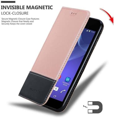 Sony Xperia M2 / M2 AQUA Skal Fodral Case (Rosa)