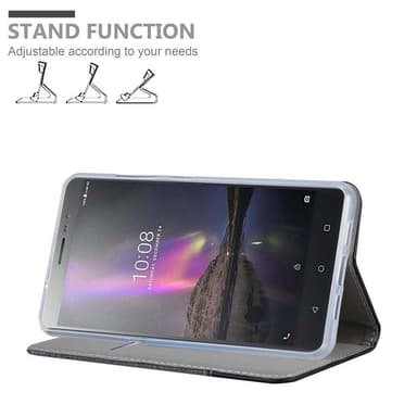 Lenovo P2 Plånboksfodral Skal (Grå)