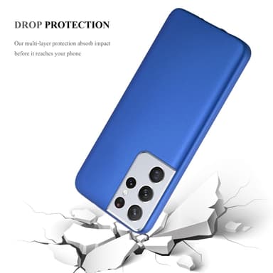 Skal Samsung Galaxy S22 ULTRA Fodral Case (Blå)