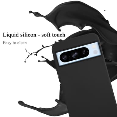 Google PIXEL 8 Pro Skal Fodral Case (Svart)
