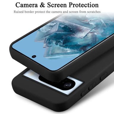 Google PIXEL 8 Pro Skal Fodral Case (Svart)