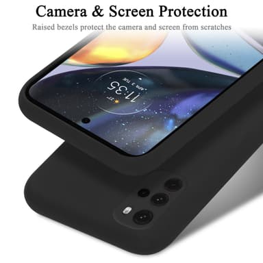 Motorola MOTO G22 Skal Fodral Case (Svart)