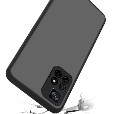 Xiaomi POCO M4 PRO 5G Skal Fodral Case (Svart)