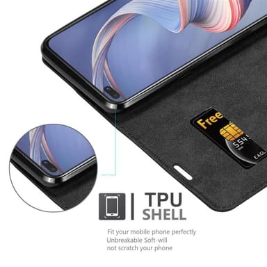 Oppo A92s Skal Fodral Case (Svart)