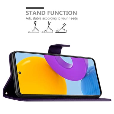 Samsung Galaxy M52 5G Plånboksfodral Skal (Lila)