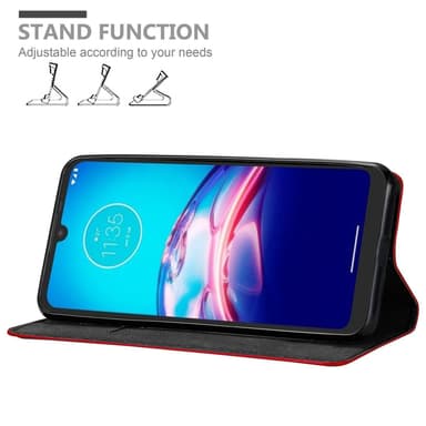 Motorola MOTO E6s 2020 Skal Fodral Case (Röd)