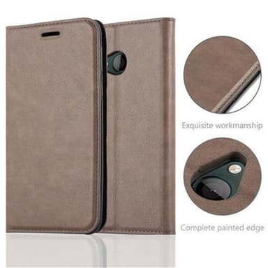 HTC U PLAY Skal Fodral Case (Brun)