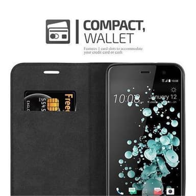 HTC U PLAY Skal Fodral Case (Brun)