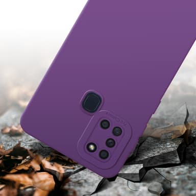 Samsung Galaxy A21s Skal Fodral Case (Lila)