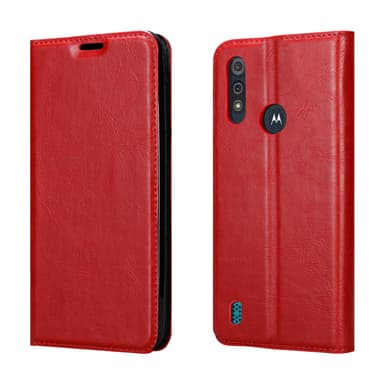 Motorola MOTO E6s 2020 Skal Fodral Case (Röd)