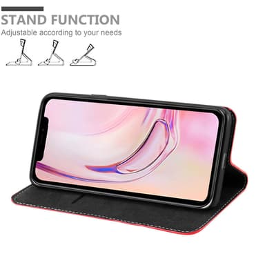 iPhone 13 Skal Fodral Case (Röd)