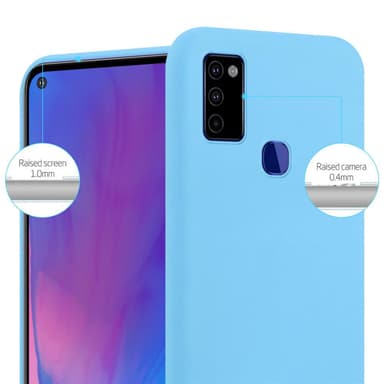 Skal Samsung Galaxy M51 US Version Fodral Case (Blå)
