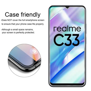Realme C33 Skyddsglas Skyddsfilm Skärmskydd