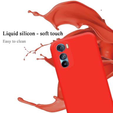 Motorola EDGE 30 Skal Fodral Case (Röd)