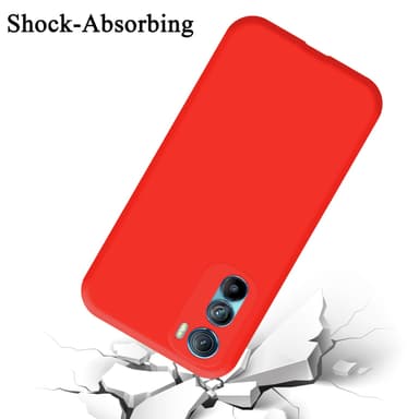 Motorola EDGE 30 Skal Fodral Case (Röd)