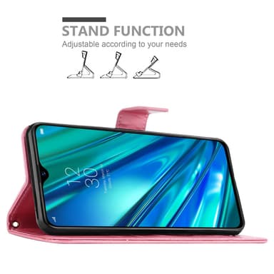 Realme 5 PRO / Realme Q Plånboksfodral Skal (Rosa)