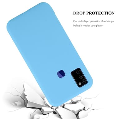 Skal Samsung Galaxy M51 US Version Fodral Case (Blå)
