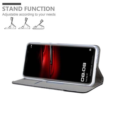 Huawei MATE RS Plånboksfodral Skal (Grå)