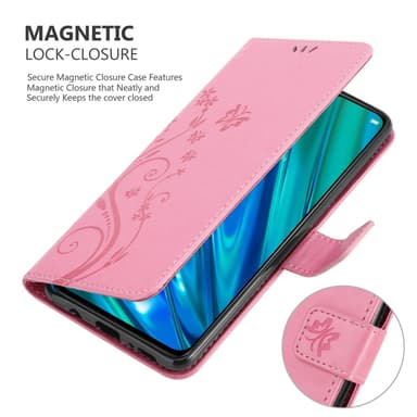 Realme 5 PRO / Realme Q Plånboksfodral Skal (Rosa)