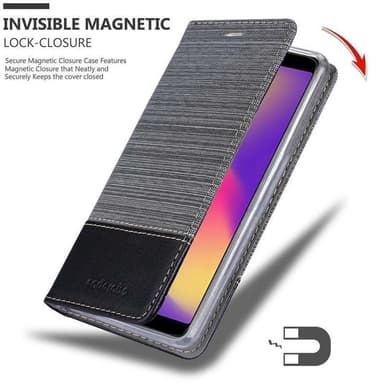 ZTE Nubia N3 Plånboksfodral Skal (Grå)