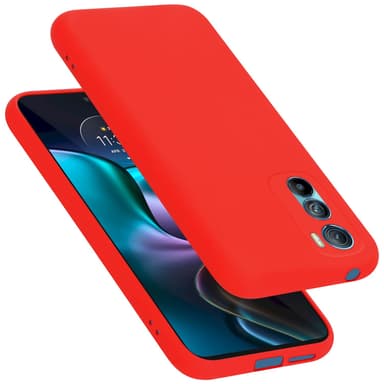 Motorola EDGE 30 Skal Fodral Case (Röd)
