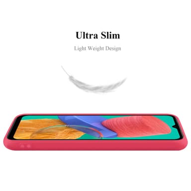Skal Samsung Galaxy M33 5G Fodral Case (Röd)