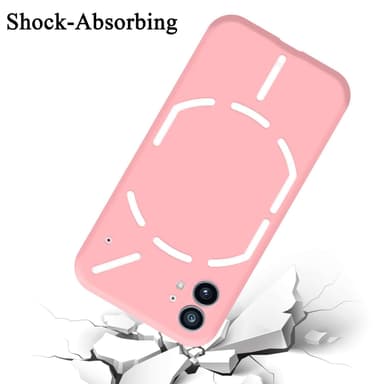 Nothing Phone (1) Skal Fodral Case (Rosa)