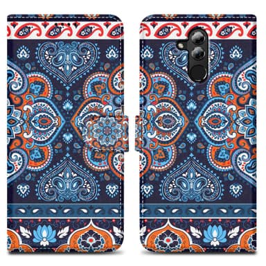 Huawei MATE 20 LITE Plånboksfodral Skal (Blå)