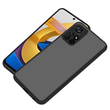 Xiaomi POCO M4 PRO 5G Skal Fodral Case (Svart)