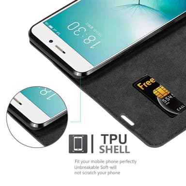 MEIZU PRO 7 Skal Fodral Case (Brun)