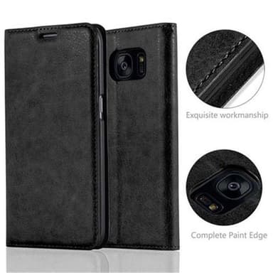 Samsung Galaxy S7 EDGE Skal Fodral Case (Svart)