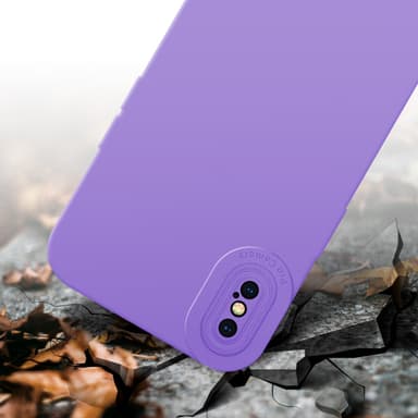 iPhone X / XS Skal Fodral Case (Lila)